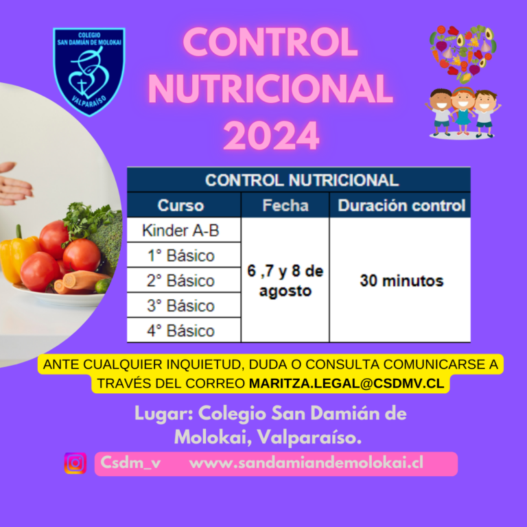 Control Nutricional 2024