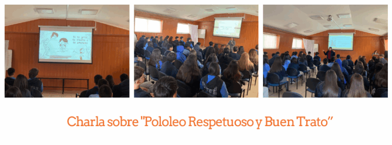 Charla sobre “Pololeo Respetuoso y Buen Trato”