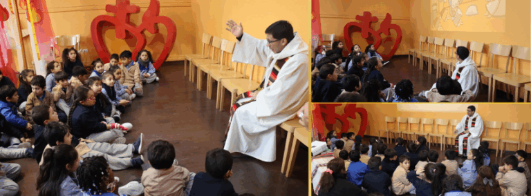 Se celebró Liturgia con niños y niñas de 1° Básico