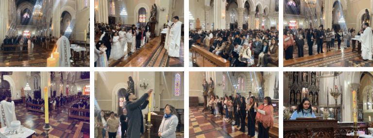 Se celebraron Bautizos en Iglesia SS.CC de Valparaíso de integrantes de nuestra comunidad