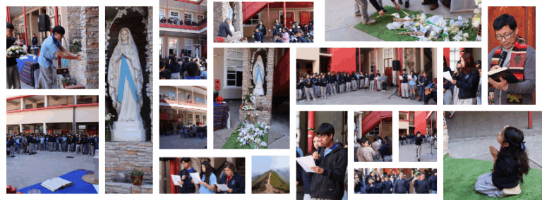 Iniciamos el Mes de María en comunidad escolar