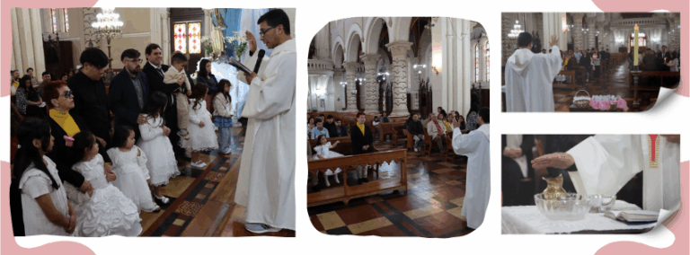 Se celebraron Bautizos en Iglesia SS.CC de Valparaíso de integrantes de nuestra comunidad