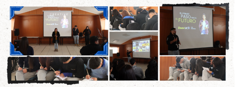 Charla de Duoc UC para estudiantes de IV Medio
