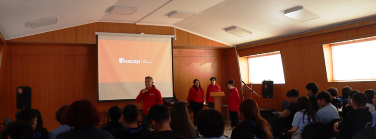 Estudiantes de IV Medio asistieron a Charla de INACAP
