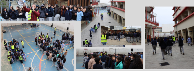 Primer simulacro de evacuación año 2026