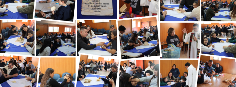 Liturgia del Pan con familias de Pre Kínder