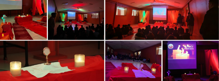 Inicio de las celebraciones del Mes de los SSCC: Oración Cantada por la Paz