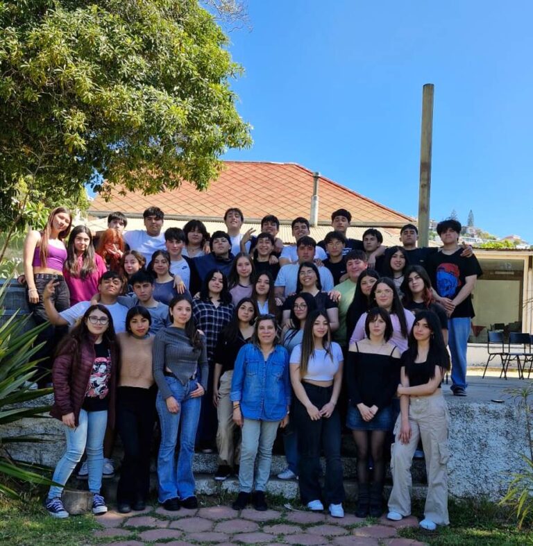 Estudiantes de IV Medio vivieron su última jornada como curso