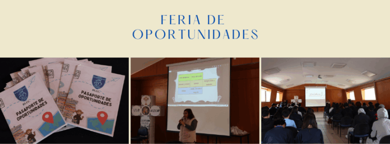 Se realizó Feria de Oportunidades para estudiantes de II y III medio
